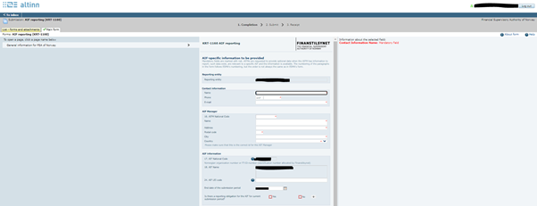 Figure: go to form completion